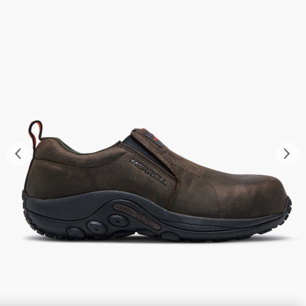 NEW Merrell Jungle Comp Toe Brown Leather Work Shoe 9